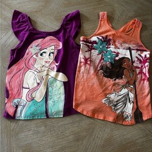 Disney Jumping Beans girls Tank Tops size 6 & 7